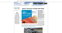 Desktop Screenshot of pilot-planes.com