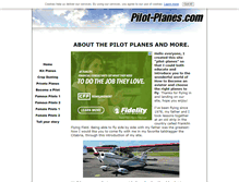 Tablet Screenshot of pilot-planes.com